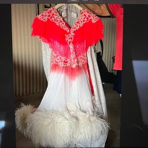 Uniquely Designed, Standout Women's Ballroom Gown Size Small/Medium